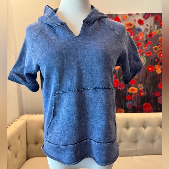 Frank & Eileen Mel Short Sleeve Hoodie S - Picture 2 of 12